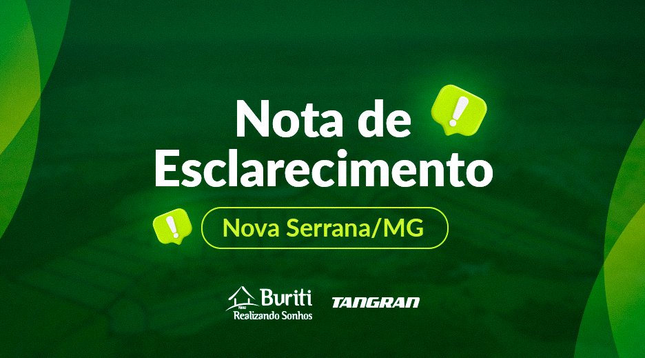 Nota de Esclarecimento – Nova Serrana/MG